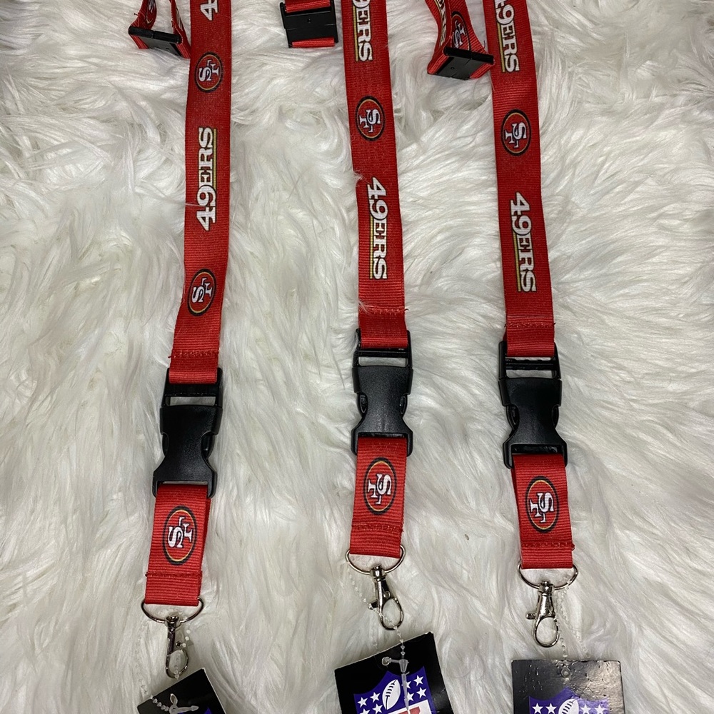 49ers lanyard